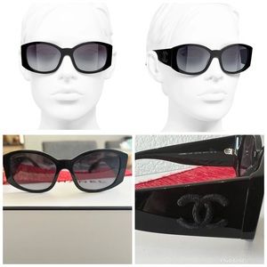 ❌SOLD❌‼️⚜️🕶CHANEL OVAL SUNGLASSES -AUTHENTIC⚜️🕶